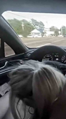 sucking while driving