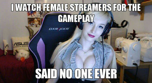female streamers