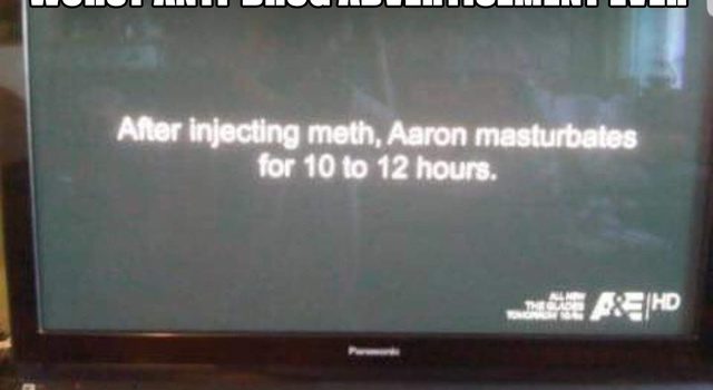 Anti Drug Ad Gone Wrong