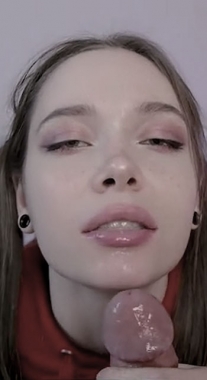 Lustful Girl Gets Cum In Mouth