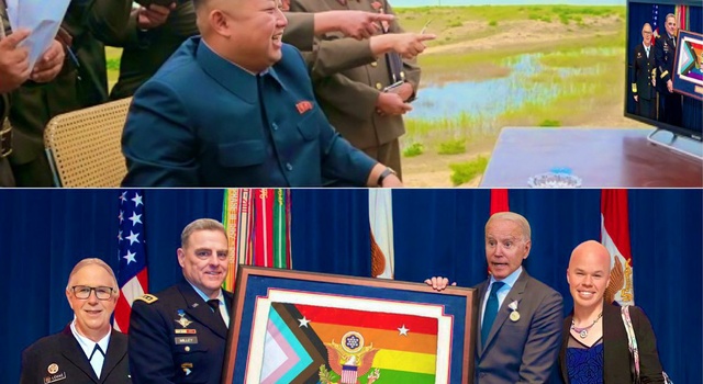 WTH entire COMMAND of USA is LGBTQ community?