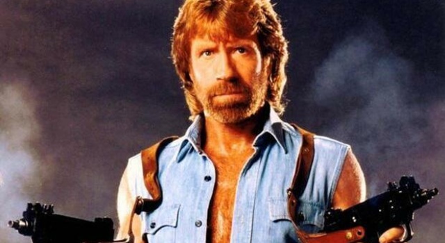 when chuck norris attends a feminist march