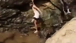 rock meet face