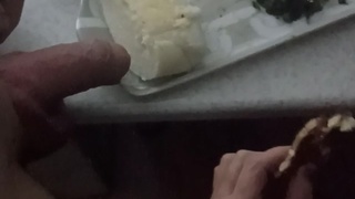 Need meat? Oh shit   she is vegan....