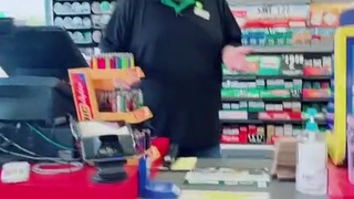 women freak out at the dude after he refuse to allow dog in the store