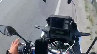 biker have a bad day