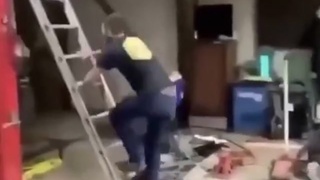 new boot goofing