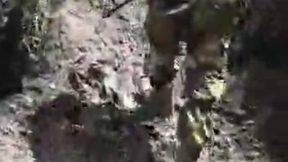 the aftermath of FAB drop into ukraine trence position