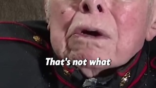 100 Year Old WW2 veteran Breaks Down Crying