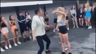 Damn she got knocked out quick