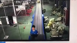 Industrial worker makes a mistake and gets killed in a work accident