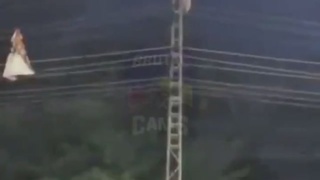 When Touching A Powerline Goes Wrong