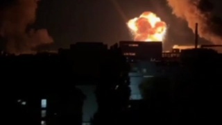 crazy footage of ukraine military industry betting pounded over and over again