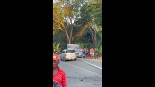 motorcyclist was beheaded