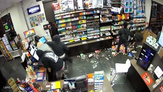 Store Clerk Beaten During Robbery!
