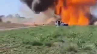 Brutal airshow crash in Hungary