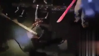 Using pickaxe and "chopsticks"