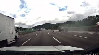 A rollover and ejection