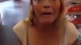 Funny crazy Karen