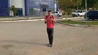 the lady was smashed on the Brazilian highway