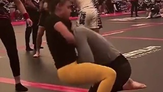 Tranny At A BJJ Tournament