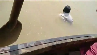 Indian men suicide on river