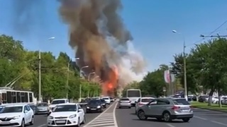 Gas station explosion