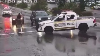 The flying cop