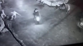 Executed outside bar