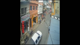 old lady hit in street