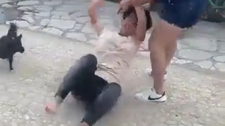 Women fighting