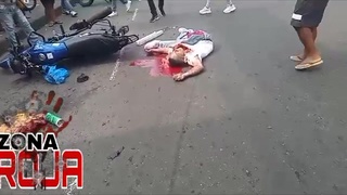 man crushed by a log truck