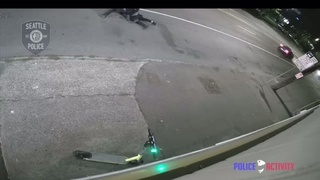 Armed robbery suspect tries to take officers gun