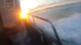 Israelis strafing Hamas fighters in water
