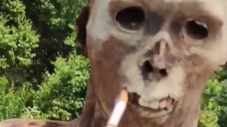 Chain smoker