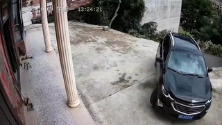 Chinese parking trick