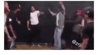 This dude is electric on the dance floor