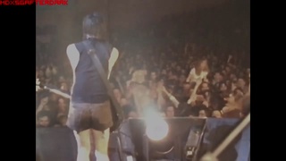 Trent Reznor sees a woman flashing tits in a crowd from the Nine Inch Nails concert in 1995 (no audio)