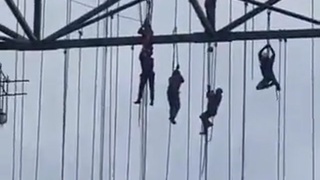 Hanging around