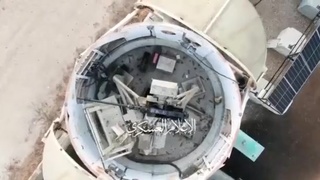 Drone places bomb on Israeli target