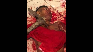 rapist killed with pickaxe