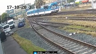 Train + Truck