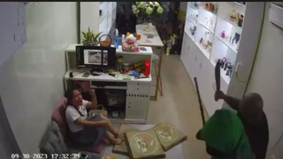 Lady attacked