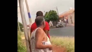 fat man went crazy stoning houses and was brutally lynched