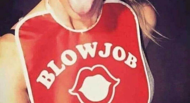 giving blowjobs