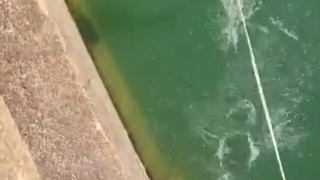 Rope swinging