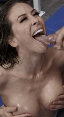 Cumming On Her Pretty Mouth