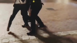 Woman Kicks Cop And This Happens