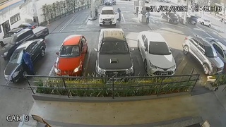 Bitch was trying to play gangster