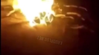 Man on fire